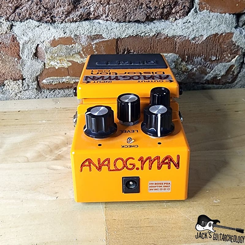 Boss DS-1 Distortion w/ Analogman DS1/Pro Midrange Mod
