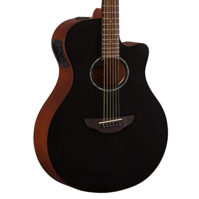 Yamaha APX600M Electro Acoustic Matte Finish Guitar Smokey Black for sale