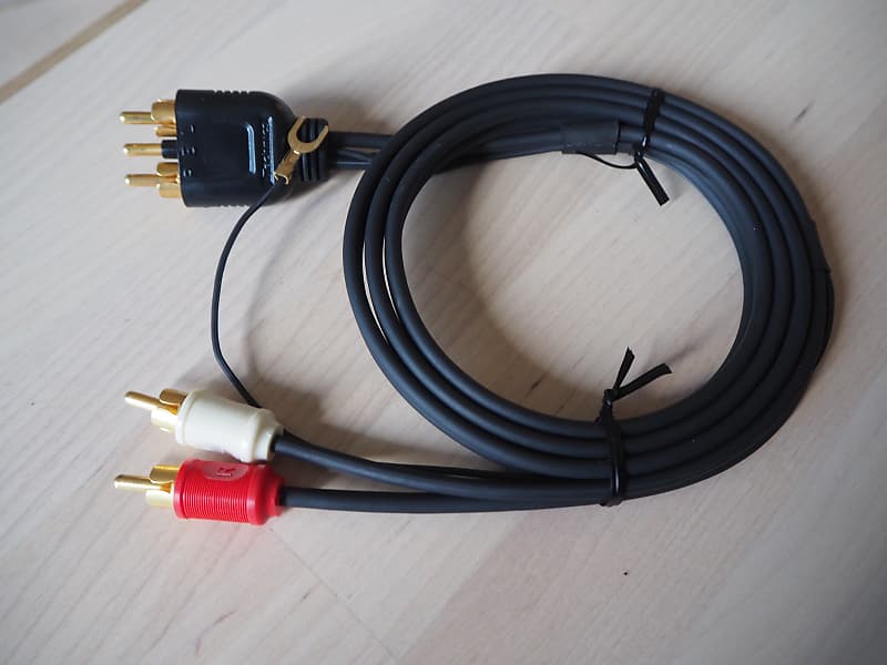 Technics SL-10 SL-15 phono cord original cable SF DHC 10-01