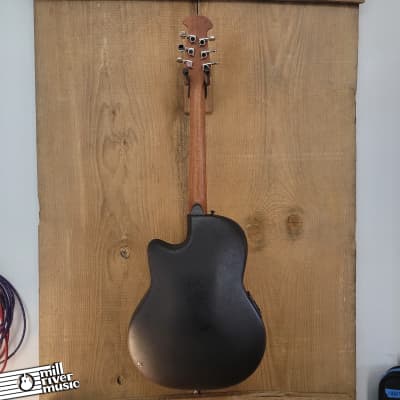 Crafter SF-900 Ovation-Style Acoustic/Electric Guitar Used image 5