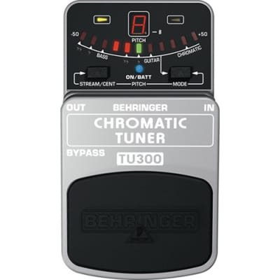 Behringer - TU300 - Chromatic Pedal Footswitch Guitar Bass Tuner Pedal image 2