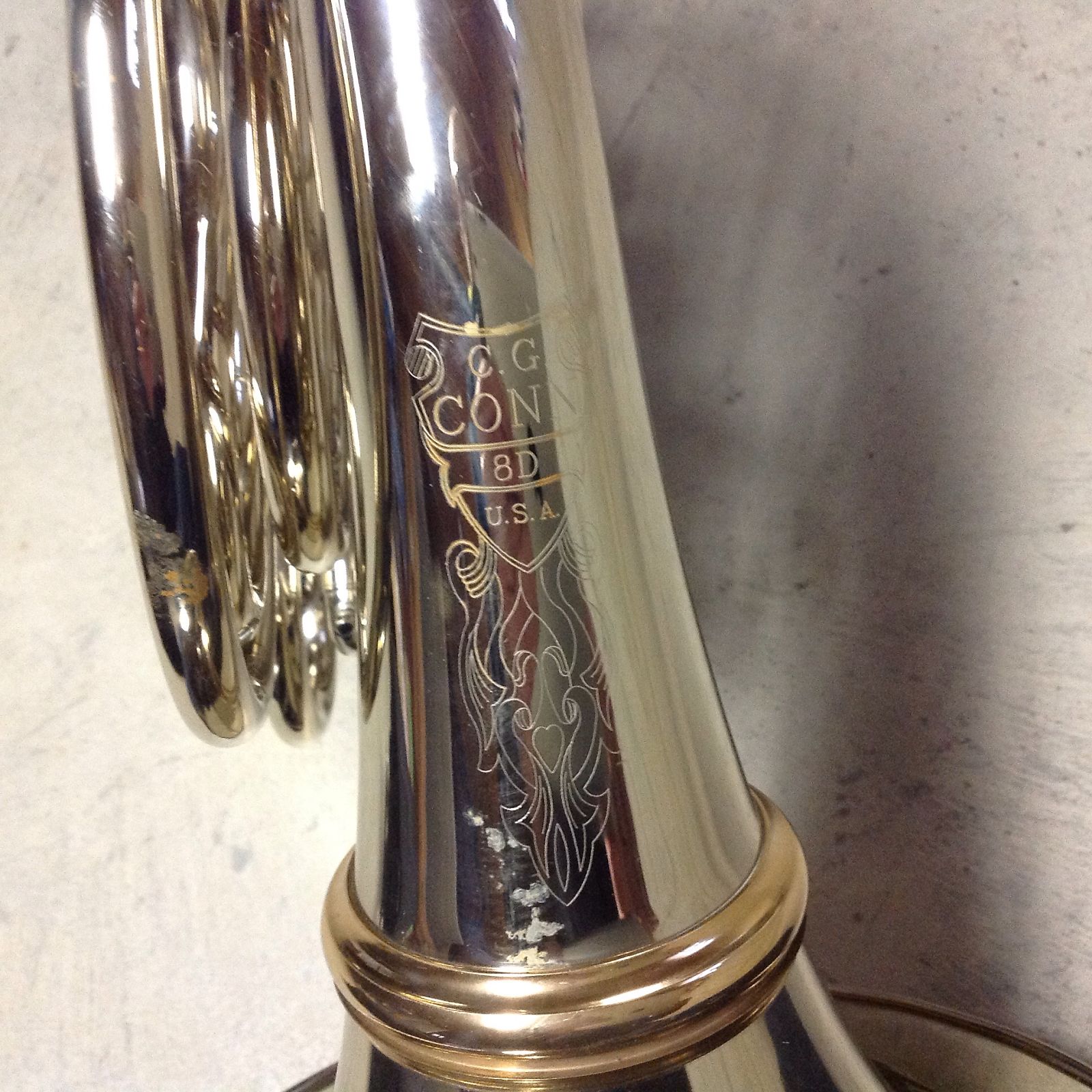 C.G. Conn 8DS CONNstellation Professional Model Double French Horn