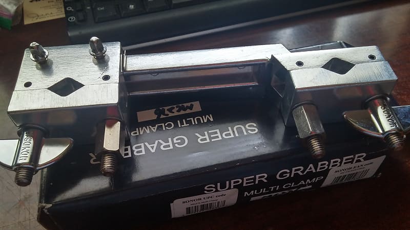 Sonor MC276 Super Grabber Multi-Clamp Adjustable Sliding BRAND NEW IN THE BOX image 1