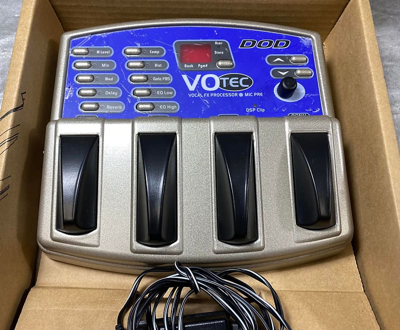 DOD Votec Vocal FX Processor/Mic Pre 2000s Reverb