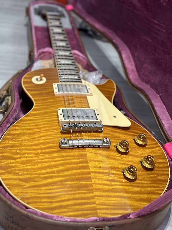 2017年ギブソン カスタムショップ 1959LP Tom Murphy Aged A Murphy Masterpiece取外し クルーソン  ショートシャフト使用ペグＳＥＴ Vr3(ペグ)｜売買されたオークション情報、yahooの商品情報をアーカイブ 楽器、器材