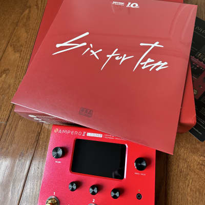 Flash Sale - Hotone MP-300 MP-300TA Ampero II Stomp 10th Anniversary - Red image 12
