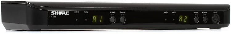 Shure BLX88 Dual Channel Wireless Receiver - H9 Band image 1