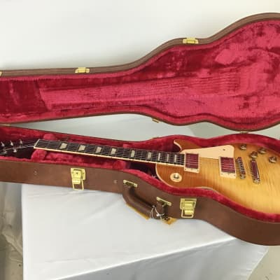 Used Gibson 2021 WILDWOOD SELECT LP STD 50S Electric Guitars Honey Burst image 7