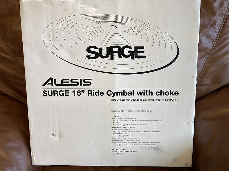 Alesis Surge 16" Ride Cymbal 2010's Reverb