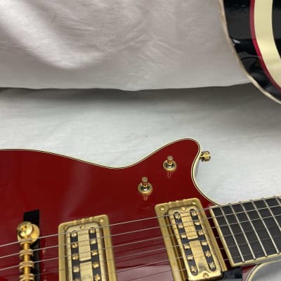 Gretsch G6131T-62VS Vintage Select '62 Jet Guitar with Bigsby + COA & Case 2019 - Vintage Firebird Red image 7