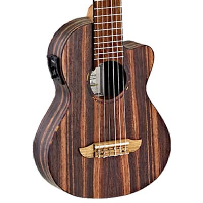 Ortega Guitars RGL5EB-CE Timber Series A/E Guitarlele - Natural image 3