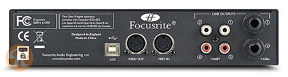Focusrite Saffire 6 USB Black image 2