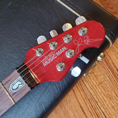 Ernie Ball Music Man BFR PDN JP13 John Petrucci Signature || RARE Sparkle Red image 2