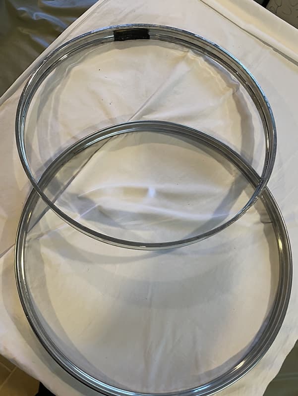 Vintage Bass Drum Hoops 22" Reverb