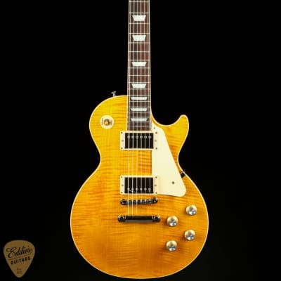 Gibson Les Paul Standard '60s Figured Top 60's Honey Amber image 3
