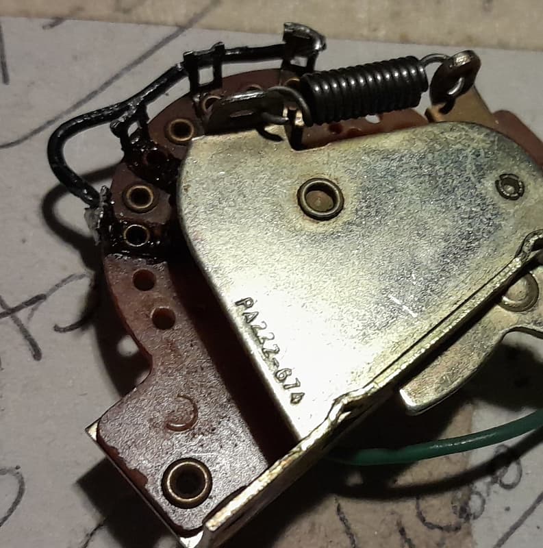 5 Way Switch CRL Made in USA 1970's!(1975/76/77/78/79