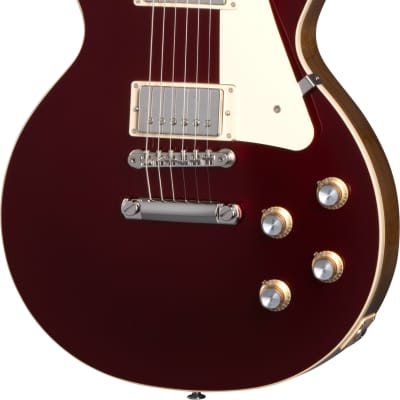 Mint Gibson Les Paul Standard 60s Plain Top Sparkling Burgundy Top w/case