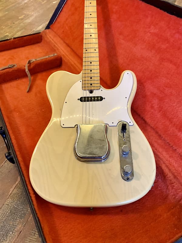 Greco TL-500 top loader tele c 1970's Blonde original