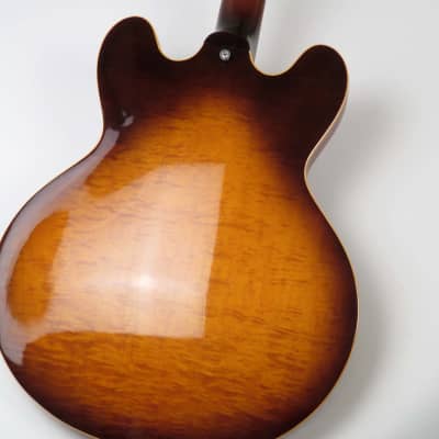 Gibson ES-335 Dot Reissue 1986 Sunburst ~ Super Flame Top and Back image 10