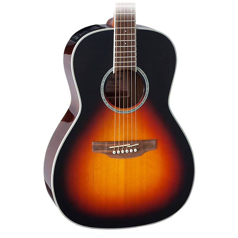 Takamine GY51E-BSB New Yorker Gloss Brown Sunburst 6 String Acoustic Electric Guitar image 1