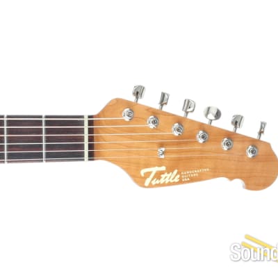 Tuttle J-Master 2-Tone Burst Electric Guitar #716 image 2