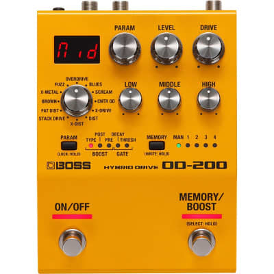 Reverb.com listing, price, conditions, and images for boss-od-200-hybrid-drive