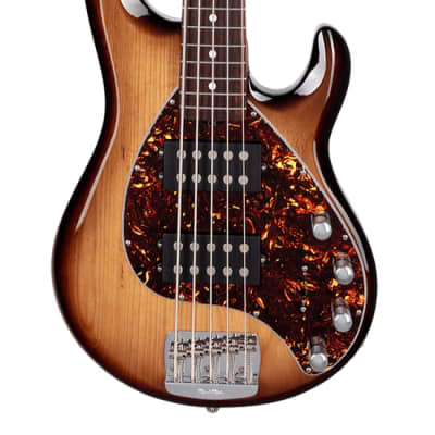 Ernie Ball Music Man StingRay Special 5 HH Bass Burnt Ends Rosewood w/Mono soft case image 1