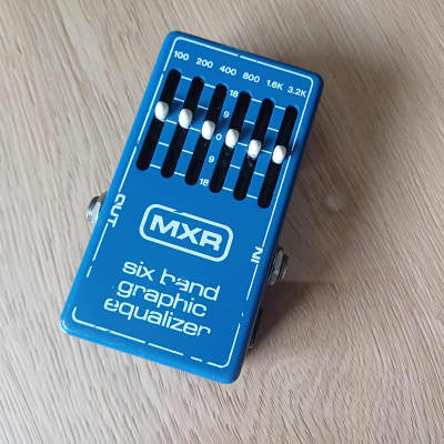 MXR six band graphic equalizer イコライザー MXR MX-109 Six Band Graphic Equalizer | Reverb