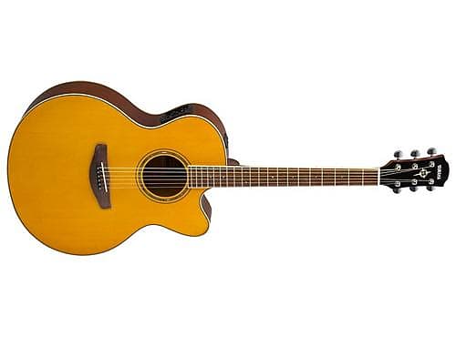 Yamaha CPX600 Acoustic-Electric Guitar (Vintage Tint) (Used/Mint) image 1
