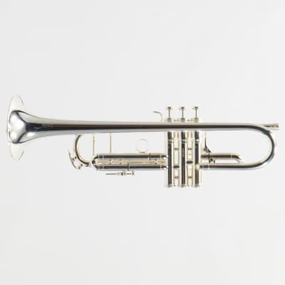King Model 2055T 'Silver Flair' Intermediate Bb Trumpet SN 658768 OPEN BOX image 9