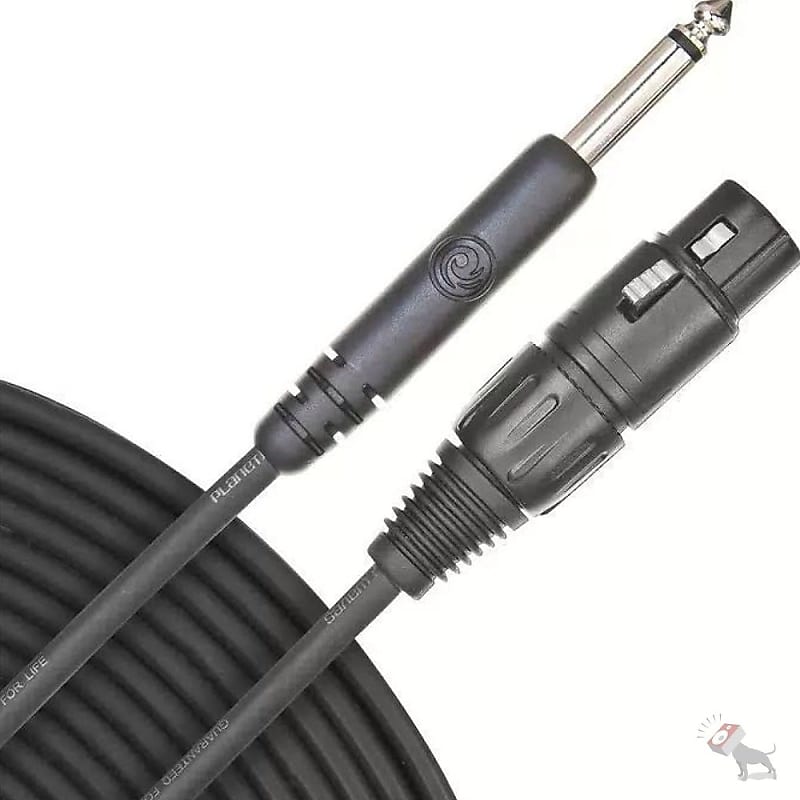 Planet Waves CGMIC25 Classic Series Unbalanced Microphone Cable XLR-to-1/4-inch, 25 ft image 1