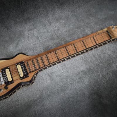 Handmade Lap Steel Natural Vintage Relic Style Y-Axe Shannon USA made image 1