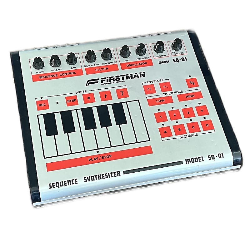 Firstman SQ-01 sequencer / synthesizer - Silver image 1