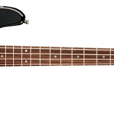 Jay Turser JTB-400C-BK Series Solid P Style Maple Neck 4-String Electric Bass Guitar - Black image 2