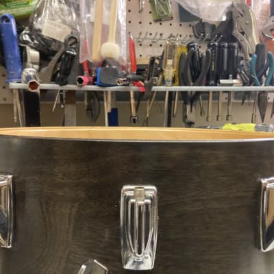 Tama - 14x8" Super Star Snare Drum, Cast Hoops 1980's - Refinished, Grey image 18