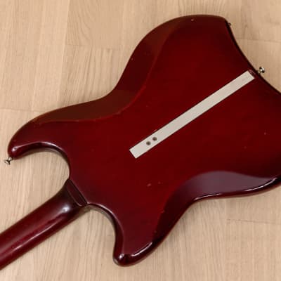 1965 Guild S-100 Polara Vintage Electric Guitar Cherry Red image 13