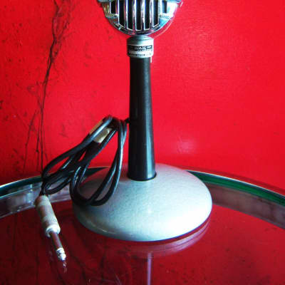 Vintage 1960's Astatic JT-30 crystal microphone harp Hi Z w accessories prop display repair Shure image 1
