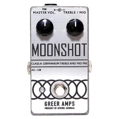 Greer Amps Moonshot Class A Germanium Treble And Mid Preamp Effect Pedal image 1