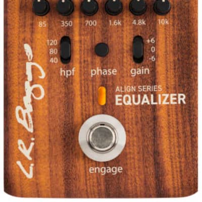 Mint LR Baggs Align Series Equalizer Acoustic Guitar EQ Pedal NEW