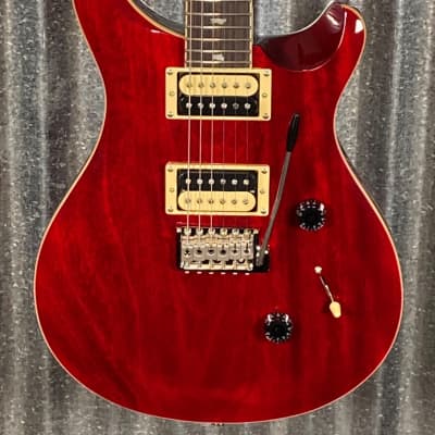 PRS Paul Reed Smith SE Standard 24 Top Carve Vintage Cherry Guitar & Bag #0078 for sale