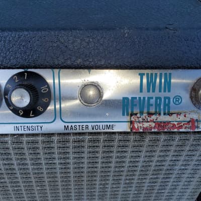 Fender Twin Reverb 2-Channel 100-Watt 2x12" Guitar Combo 1972 - 1976 image 5