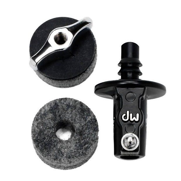 DW DWSM2230 Cymbal Seat / Felt / Stem / Wing Nut Combo Pack image 1