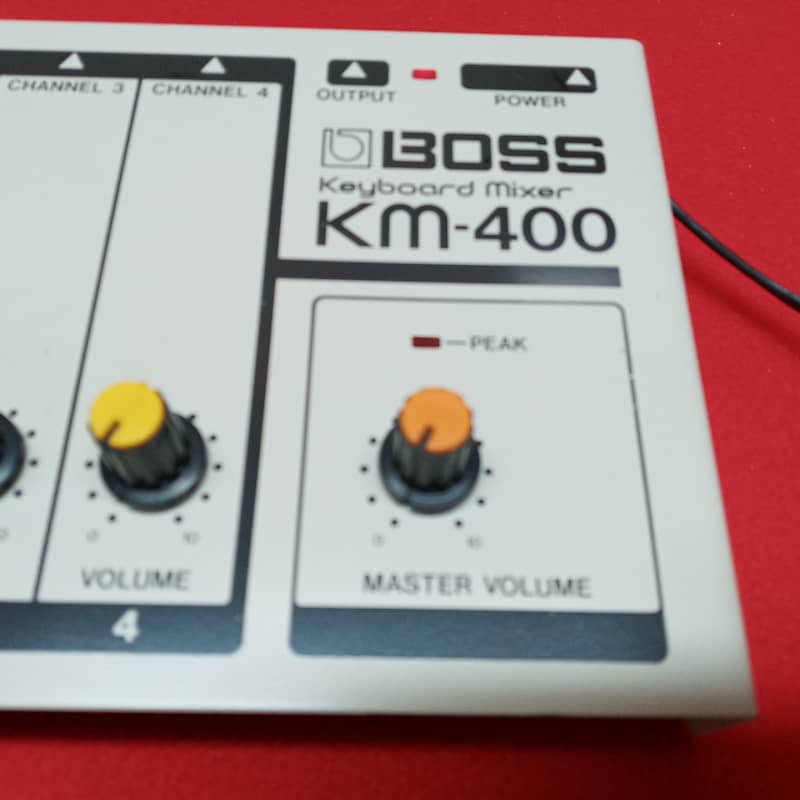 A sweet 1982 Roland-Boss KM-400 Keyboard mixer. Get your