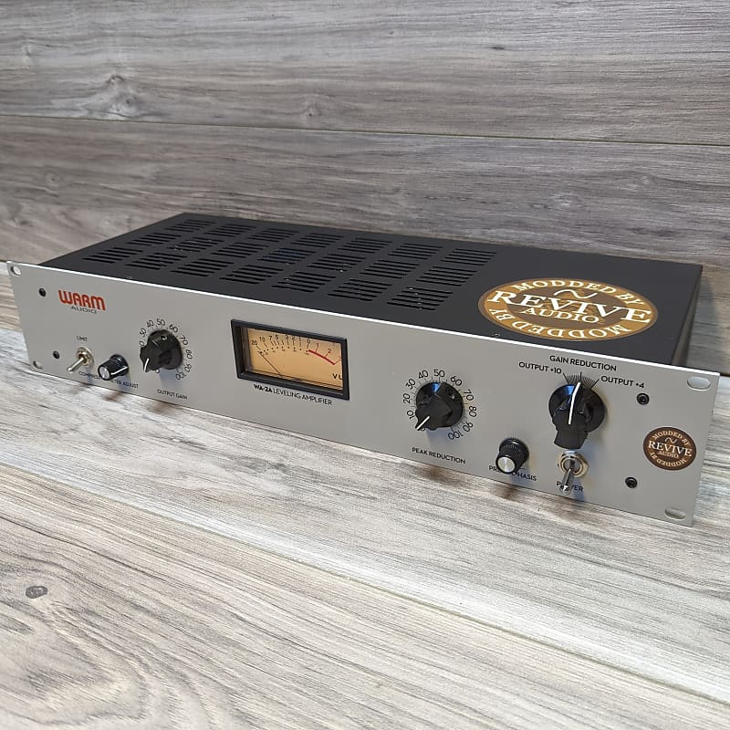 REVIVE AUDIO MODIFIED: WARM AUDIO WA-2A OPTICAL TUBE COMPRESSOR! USED