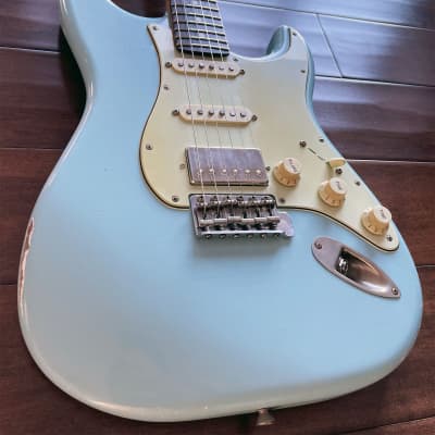 Xotic California Classic XSC-2 Electric Guitar Sonic Blue 2313 image 4