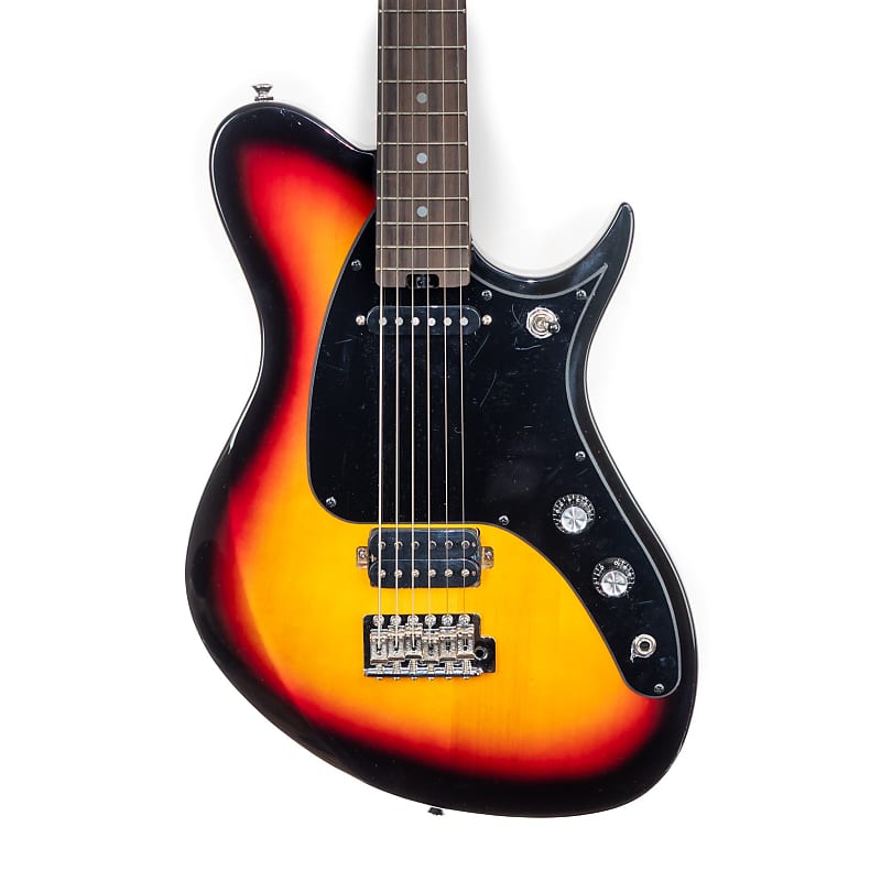 Aria Baritone Three Tone Sunburst JET-Btone-3TS Electric | Reverb