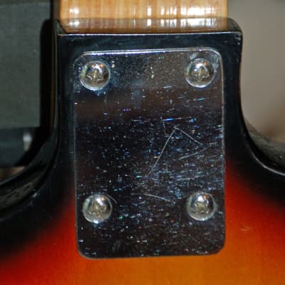 Kawai/Mayfair Electric Jazz Bass Copy with Case image 21
