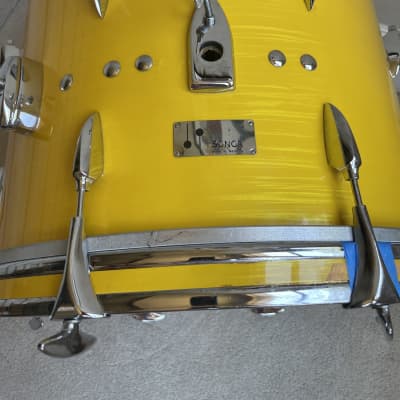 Sonor Tear Drop 20” x 14” Bass Drum 70s Yellow Gelb image 2
