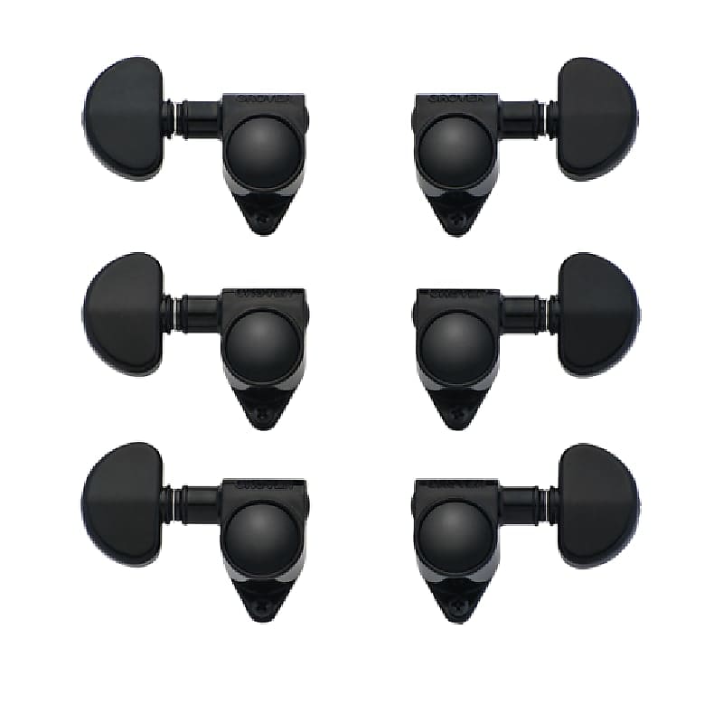 Gibson Accessories Grover Tuning Machine Heads - Black image 1