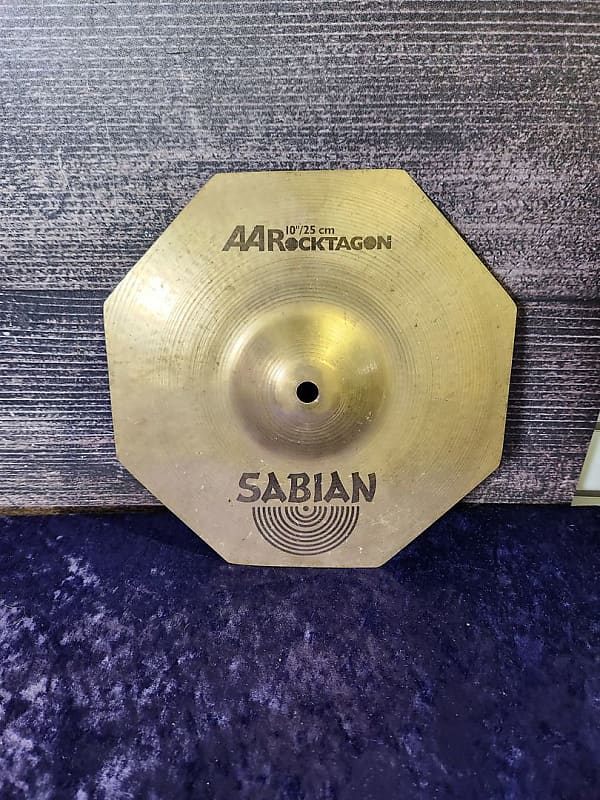 Sabian AARocktagon 10" Effects Cymbal (King of Prussia, PA) Reverb